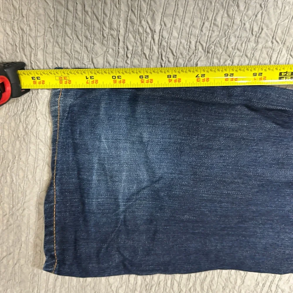 AG Adriano Goldschmied Protege Straight Leg Jeans Dark Wash Blue 28 Made in USA